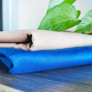 Breathable 100% Cotton Flame Retardant Fabric for Oil Gas Industry Safety Shirts Soft Fire Resistant Workwear Textile NFPA
