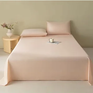 Breathable Cool Touch Duvet Cover Set Summer Cooling Ice Silk Sheet Set Luxury Bedding Set