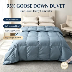Breathable Down Comforter Hotel Grade Down Duvet Insert Premium Down Duvet Insert RDS Certified Down Comforter