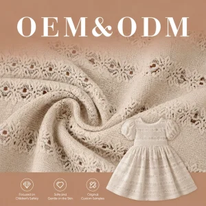 Breathable Embroidered Lace Fabric Wedding Dress Design Suitable for Spring and Summer Lace Dresses