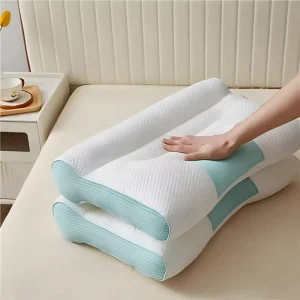 Breathable Ergonomic Sleeping Cervical and Shoulder Pain Relief Orthopedic Memory Foam Bed Pillows
