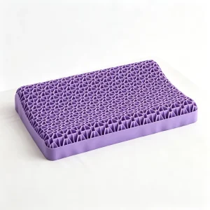 Breathable High Elastic TPE Gel Cooling Pillow with Washable Honeycomb Grid for Hot Sleepers and Deep Sleeping