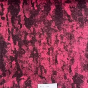 Breathable Holland Velvet Upholstery Fabric 180gsm Anti Wrinkle Knitted 100% Polyester Custom Print Sofa Medium Weight