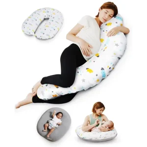 Breathable Materials 7 in 1 Full Body Newborn Lounger Multifunction Nursing Pillow Baby Maternity