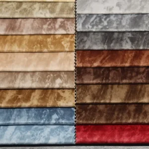 Breathable Printed Sofa Fabric Wear Resistant Stylish Soft Printed Polyester Fabric for Furniture