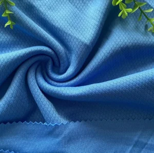 Breathable Soccer jacquard knitted fabric