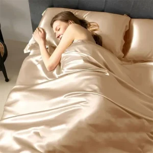 Breathable Soft Fabric Crafted Ultimate Comfort Ensuring Relaxing Experience Bedding Set 4Pcs