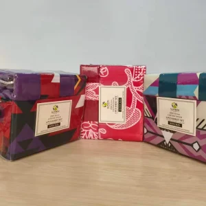 Bright Printed 6 Piece Bed Sheet Set Gradient Color Pattern Attractive Interior Pillowcase Sheet Sets