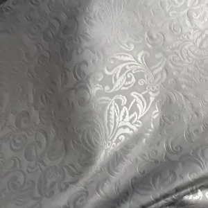 Britain 100% Polyester Microfiber Fabric High Density Matt Satin Dress Memory Feature