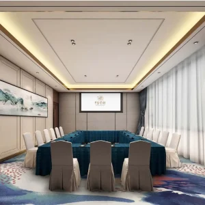 Broadloom Axminster Carpet Wall to Wall for Commercial Space Sound Absorbing and Acoustic