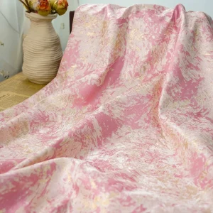 Brocade Lace Fabrics Beautiful African Floral Jacquard Lace Fabric for Sewing Materials