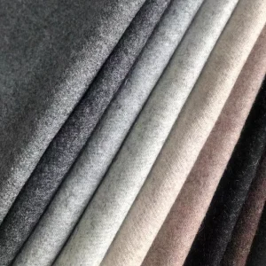 Brown Black Flannel in Stock Factory Supply 50 Wool Coat Tan Fabric 350g/m Gray 11 Woven Fabric Suit Fabric Lightweight Woolen