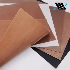 Brown Black White PTFE Sheet Roll For Heat Press Transfer And Industrial Oven Liner