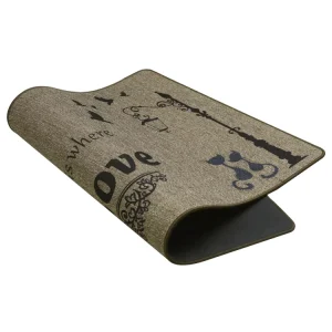 Brown Door Mats Natural Rubber Eco Friendly Customized Design Floor Mats for Home Entrance