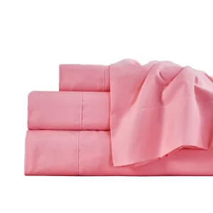 Brushed Polyester Solid Color Complete Bedding Set Includes Flat Sheet Fitted Sheet Pillowcases Textile Manufacturer