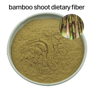 Bulk Bamboo Shoot Fiber Powder Bamboo Shoots Extract Dietary Fiber Food Grade Raw Material