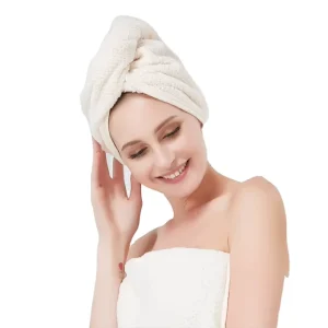 Bulk Hair Salon Bulk Hair Drying Microfiber Terry Cloth Turban Hair Towel