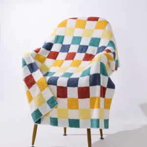 Bulk Manufacturer 30*40 Compliance Requirement Multiple SKUs Knitted Throw Towel Blanket