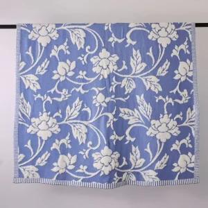 Bulk Manufacturer 50*70″ Custom Private Label Blue Jacquard Knitted Throw Blanket for Bedroom & Gift Choice