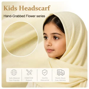 Bulk Order Lightweight Breathable Polyester Chiffon Fabric for Children Shirts Skirts and Summer Dresses Kids Headscarf