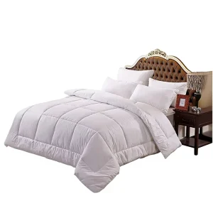 Bulk Order Luxury Feather Velvet Quilt Waterproof Cotton Cover Four Seasons Universal Bedding Quilt for Hotel