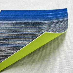 Bulk Order Modular Floor Squares PVC Back PET Cushioned Acoustic Hotel FF&E Commercial Renovator Floor Tile