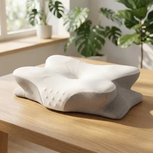 Butterfly Ergonomic Orthopedic Cervical Spine Pain Relief Memory Sponge Neck Pillow Bed Pillows