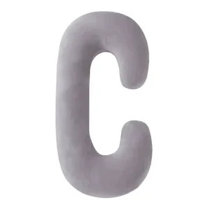 C Shaped Maternity Pillow Adjustable Pregnancy Support Pillow for Belly Back & Leg Pain Relief Breathable & Space Saving