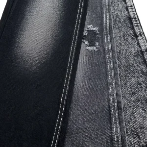 C6241 Black 7*7 12.0OZ Non-Stretch 3/1 RHT Twill Men Jeans Denim Fabrics Manufacturing and Selling
