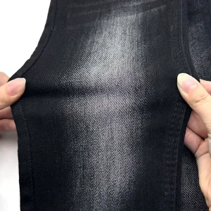 C9421 Black 12S OA 12.5OZ Low-Stretch Dobby Left Twill Men Jeans Denim Fabrics Manufacturing and Selling