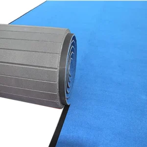 CARPET Commercial Cheer Gymnastics Mat Durable 1.6 Inch Thick Large Floor Pad Youth Beginner School Team Tumbling