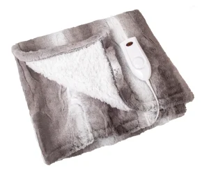 CE ROHS REACH BBSI Sedex Certificate Automatic Shut off Electric Blanket Heated Throw