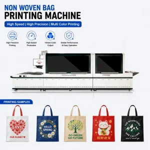 CMYK UV Inkjet Label Printer for Date Printing White Cardboard Non-Woven Bags Customizable Resolution 360dpi High-Speed