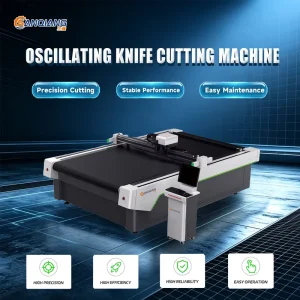 CNC Oscillating Cutter Fabric Digital Cutting Machine Vibrating Knife Cutting Machine CNC Oscillating Knife Cutter