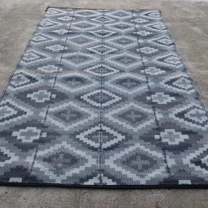 Camping Mat PP Materials Portable UV-Resistant Outdoor Rug Carpet Waterproof Reversible RV Beach Picnic Recycled Mat