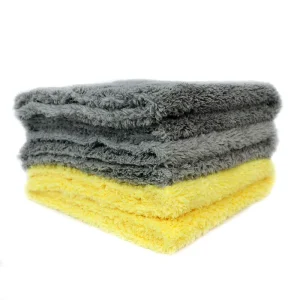 Car Accessories Coral Fleece Cleaning Cloth Plush 40*40 cm 500gsm Edgeless Microfiber Auto Detailing Towel for Car Wash