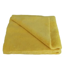 Car Accessories Coral Fleece Cleaning Cloth Plush 40*40cm 500gsm Edgeless Microfiber Auto Detailing Towel for Car Wash