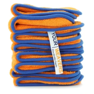 Car Care Microfiber Towel 1000gsm 16X16in Heavy Weight Small Size Microfiber Drying Towels for Car Wash