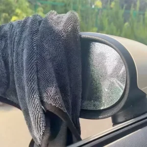 Car Care Products 40*40cm 40*60cm 60*90cm 650GSM Twisted Loop Thickened Car Towel Soft Scratch Free Car Drying Towel