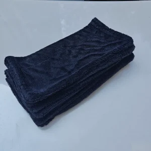 Car Drying Towel Microfiber 1200GSM Edgeless Twisted Loop Auto Detailing Towel Scratch Free Super Absorbent Car Wash Cloth