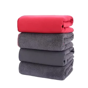 Car Microfiber Towel Edgeless Ultra Thick Edgeless Microfiber Car Cleaning Cloth Auto Waxing Drying Polishing Detailing Towels