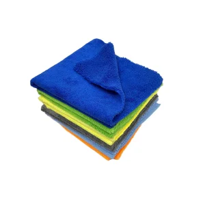 Car Microfiber Towel Edgeless Ultra Thick Microfiber Car Cleaning Cloth Long Short Pile Auto Waxing Drying Polishing Towels