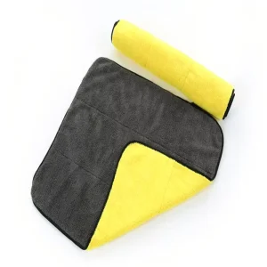 Car Polishing Wash Towels Plush Microfiber Washing Drying Towel Strong Thick Plush Polyester Fiber Car Cleaning Cloth N0084
