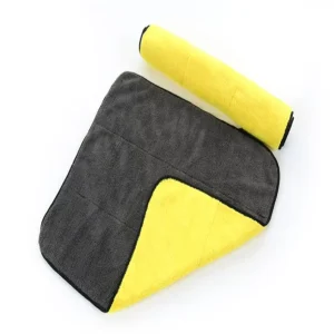 Car Polishing Wash Towels Plush Microfiber Washing Drying Towel Strong Thick Plush Polyester Fiber Car Cleaning Cloth N0084