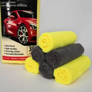Car Wash Microfiber Towel Microfiber Cleaning Towel Custom logo Quick Drying Cloths Household Cleaning Towels