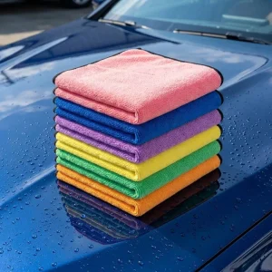 Car Wash Towel Double Sided Composite Coral Fleece Super Absorbent Lint Free Thickened Auto Body Cleaning B2B Price