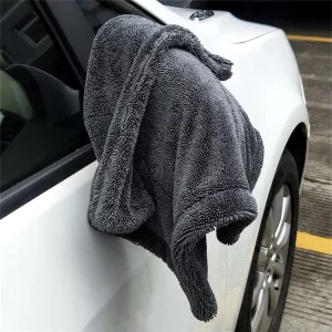 Car Wash Towel Double Sided Towel Car Detailing Twisted Braid Cloth Super Absorbent Rag for Car Home Washing Accessories