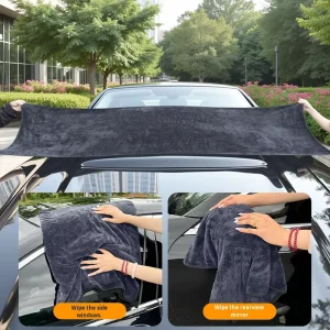 Car Wash Towel Microfiber No Shedding Thickened Water Absorption Cleaning Cloth China