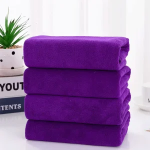 Car Wash Towel Microfiber Quick Dry Household Cleaning Beauty Hair Salon Water Absorbent Dry Hair Towel Custom Logo