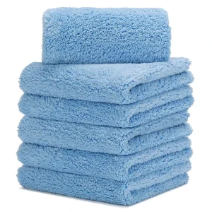 Car Wash Towels Microfiber Car Cleaning Towel Coral Fleece Car Drying Towel Set 500gsm Car Towels